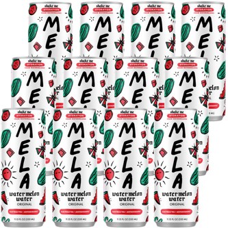 Mela Watermelon Water, Original, Can, Case